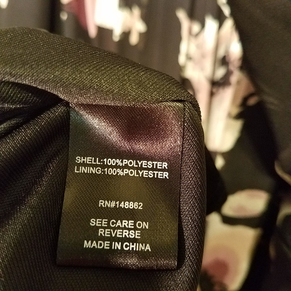 Torrid Floral Print Chiffon Hi-Lo Dress, NWT - Picture 5 of 8